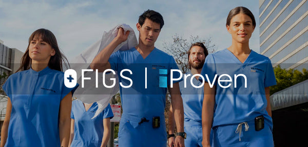 Our co-branding adventure with FIGS healthcare apparel