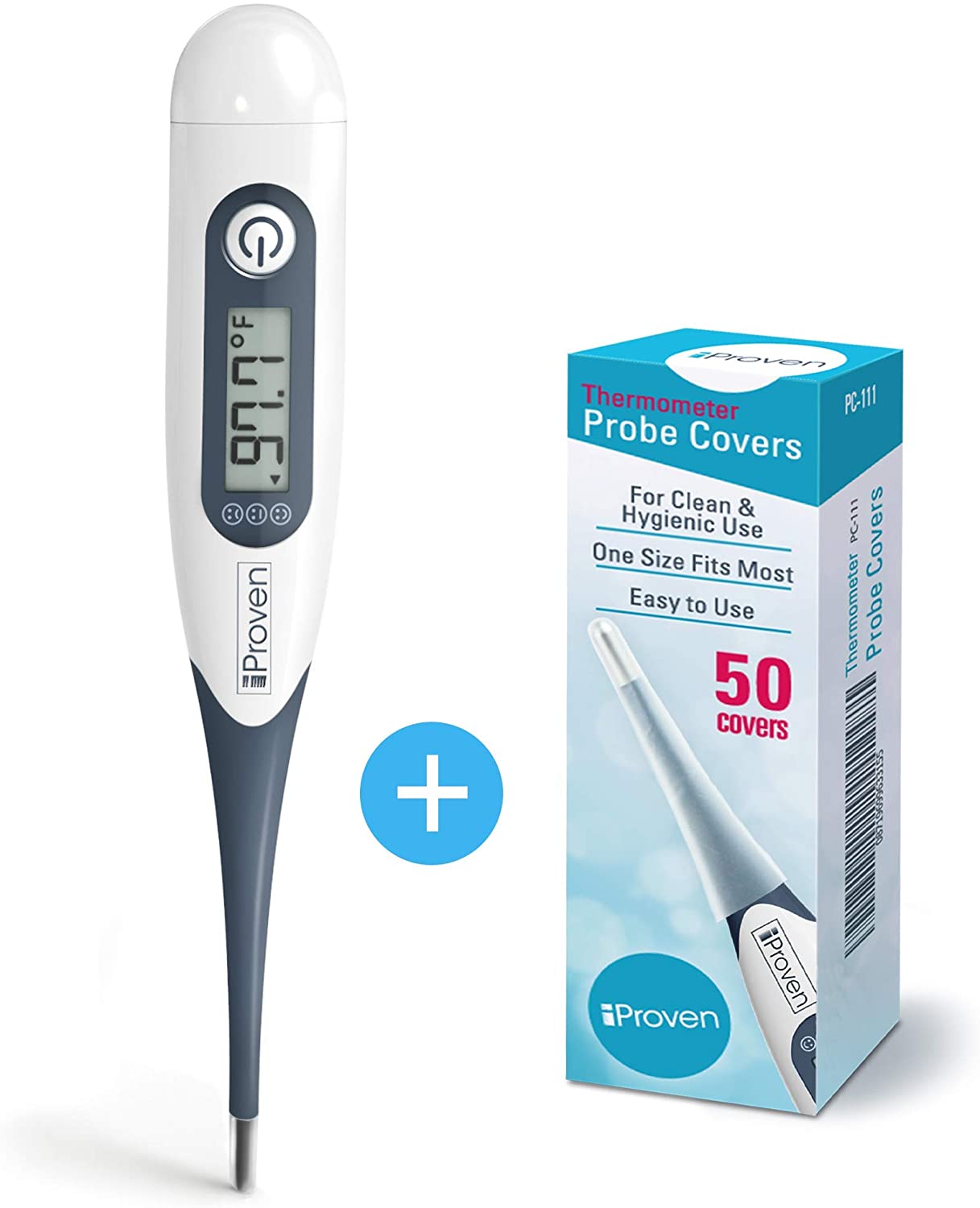 iProven DTR-1221A + 50 Probe Covers Bundle