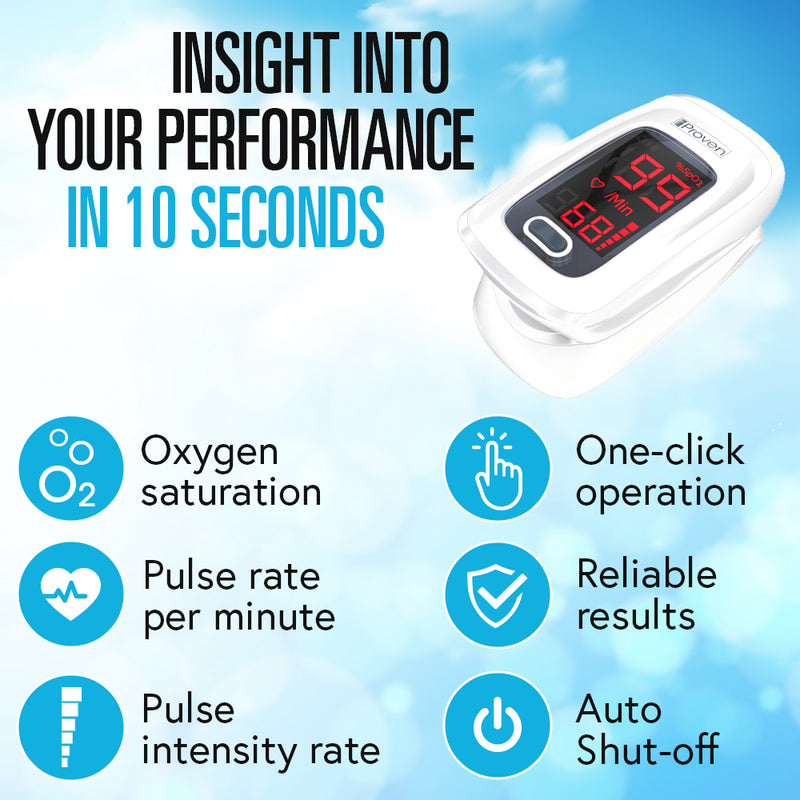 finger pulse oximeter oxygen saturation pulse rate instensity