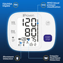 iProven Upper Arm Blood Pressure Monitor for Home Use Bluetooth BPM-35