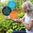 iProven Insect Bite Relief Device, Chemical-Free Treatment of Insect Bites and Stings, Itching and Swelling Healer BBB-112BLU