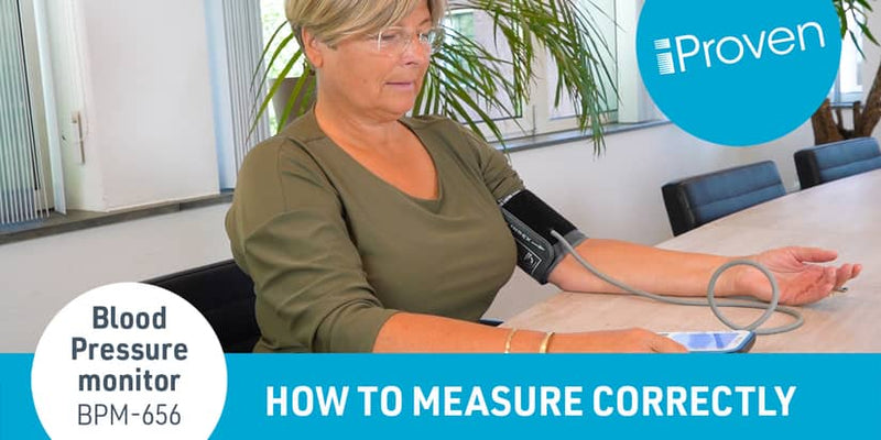 IPROVEN Digital Blood Pressure Monitor Upper Arm Large Cuff Machine BPM-656  