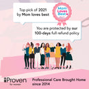 iProven BBT-113Ai Basal Thermometer - 0.01 Clinical Accuracy - Ovulation Tracking - Extra Soft Beep - Measure Real Body Temperature