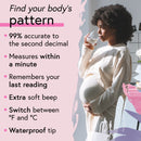 iProven BBT-113Ai Basal Thermometer - 0.01 Clinical Accuracy - Ovulation Tracking - Extra Soft Beep - Measure Real Body Temperature