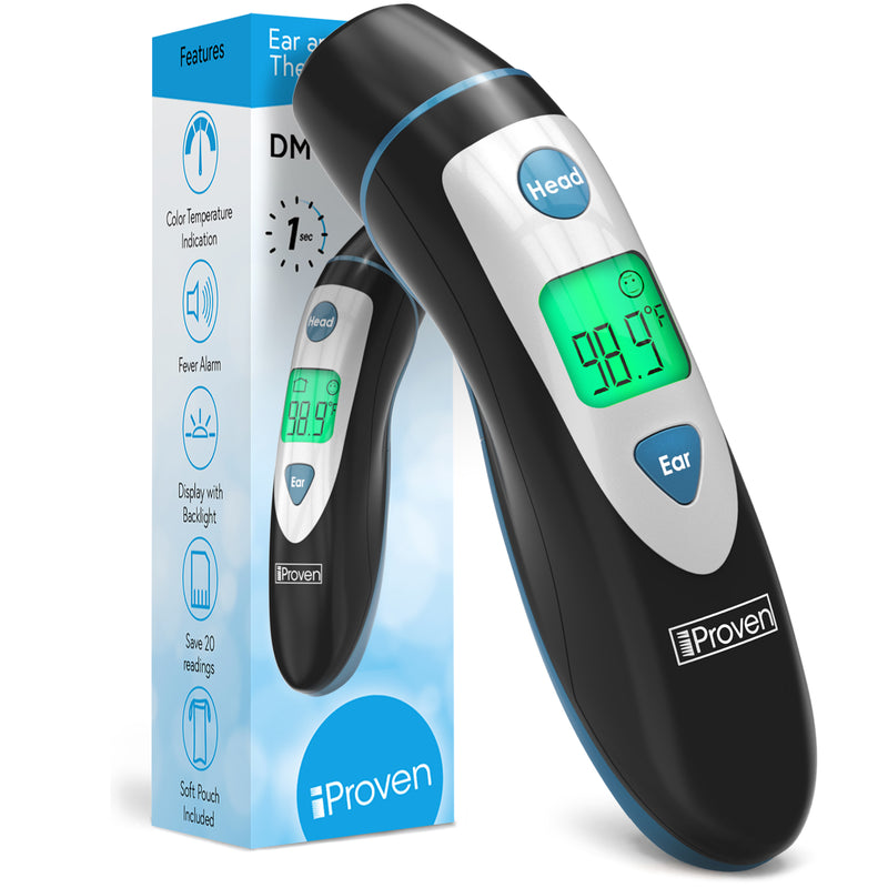 iProven DMT-489 Forehead Thermometer for Fever for Adults