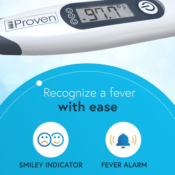 8 Sec Fast Reading Easy@Home Digital Oral Thermometer for Adult, Kid and  Baby, Oral, Rectal and Underarm Temperature Measurement for Fever with